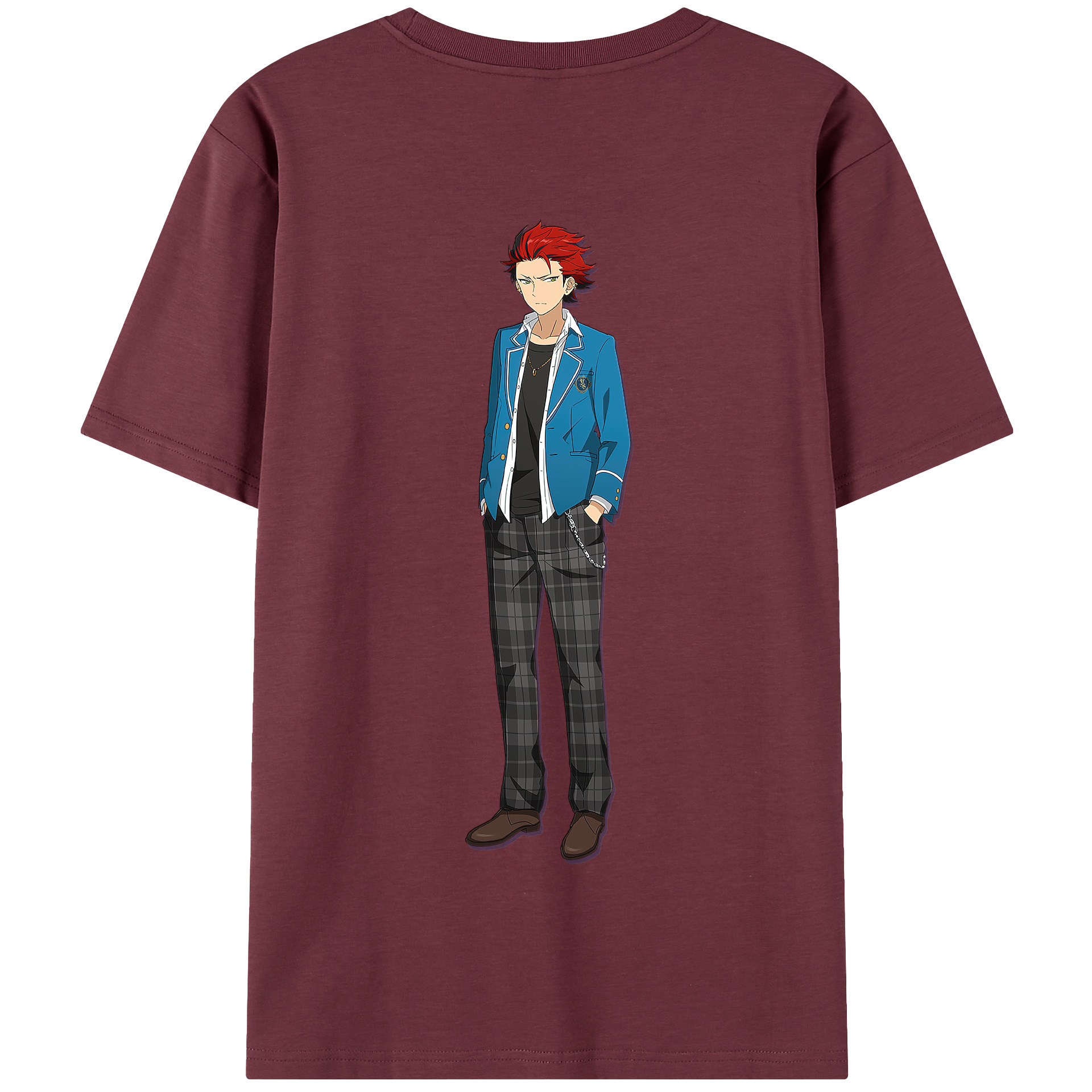（画像用） あんさんぶるスターズ! Ensemble Stars 綿100％半袖Tシャツ（背面プリント）